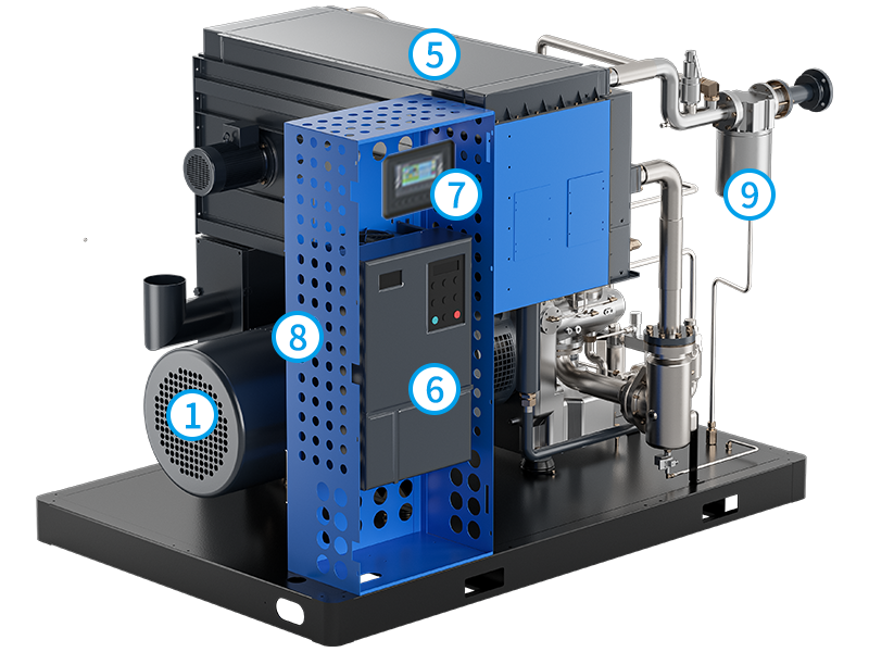 VOS-D - Compressor Oil-Free de Parafuso Seco - Miniatura 3